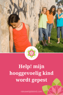 Help! mijn hooggevoelig kind wordt gepest