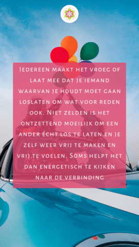 Loslaten op energetisch niveau