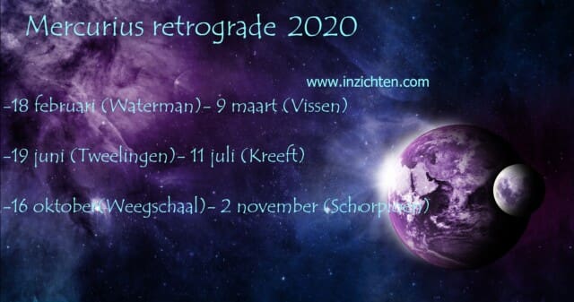 Retrograde mercurius 
