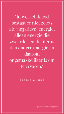 ‘negatieve’ energie